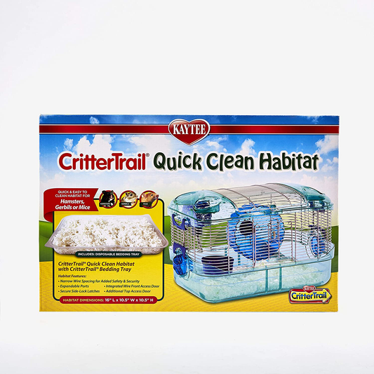 Kaytee Critter Trail Quick Clean Habitat Animals & Pet Supplies > Pet Supplies > Small Animal Supplies > Small Animal Habitat Accessories Kaytee   