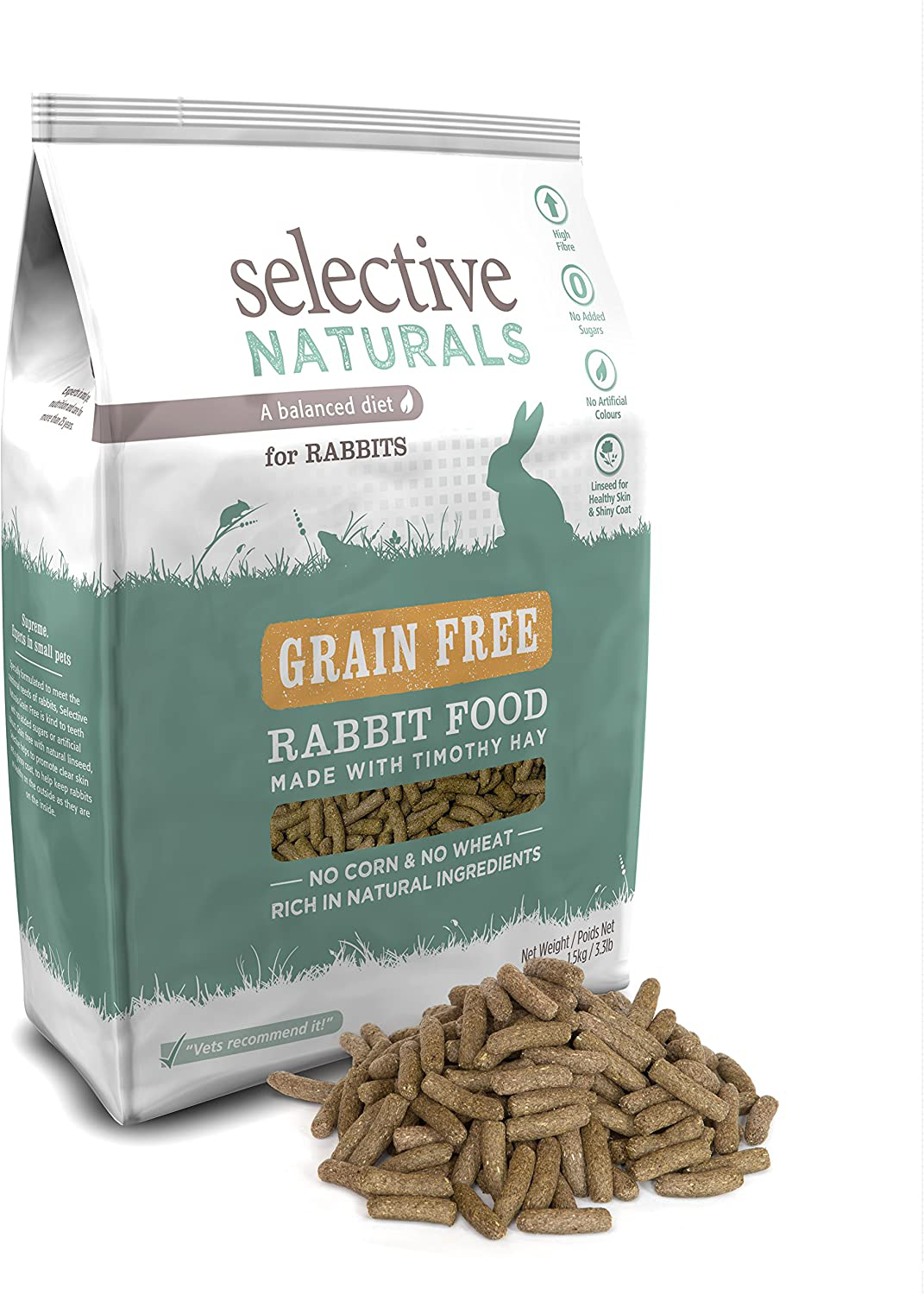 Supreme Selective Naturals Grain Free Rabbit Food 3.3Lbs Animals & Pet Supplies > Pet Supplies > Small Animal Supplies > Small Animal Food Supreme Petfoods   