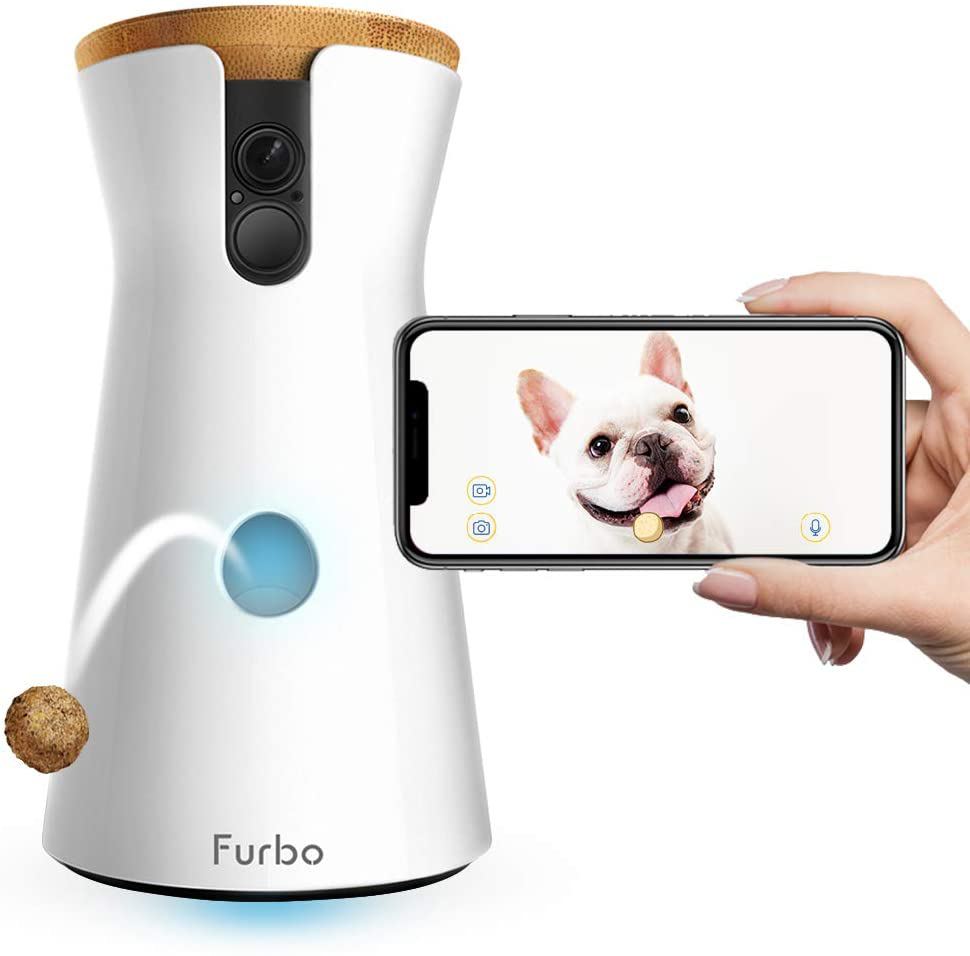 Furbo Dog Camera: Treat Tossing, Full HD Wifi Pet Camera and 2-Way Audio, Designed for Dogs, Compatible with Alexa (As Seen on Ellen) Animals & Pet Supplies > Pet Supplies > Dog Supplies > Dog Treadmills Furbo   