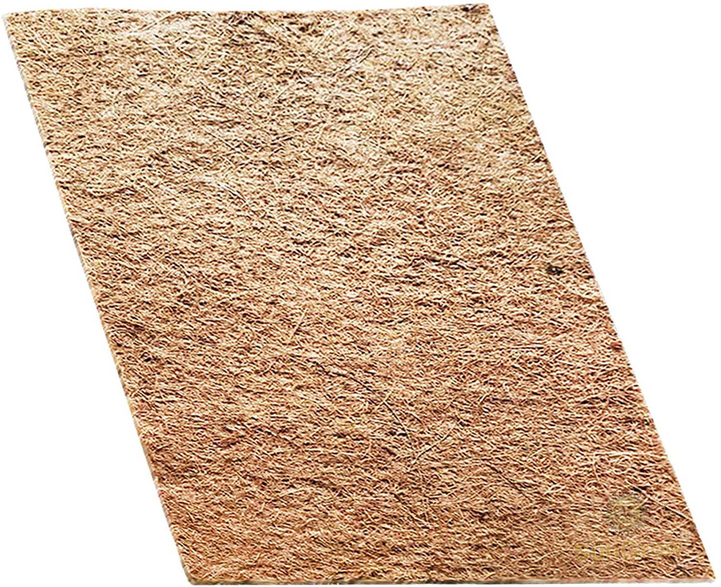 Sungrow Coco Fiber Mat for Pets, 10-Inches X 13-Inches, Reptile Bed, Terrarium Liner for Snakes, Chameleons, Geckos, Climbing Carpet, 1-Piece Animals & Pet Supplies > Pet Supplies > Reptile & Amphibian Supplies > Reptile & Amphibian Substrates SunGrow   