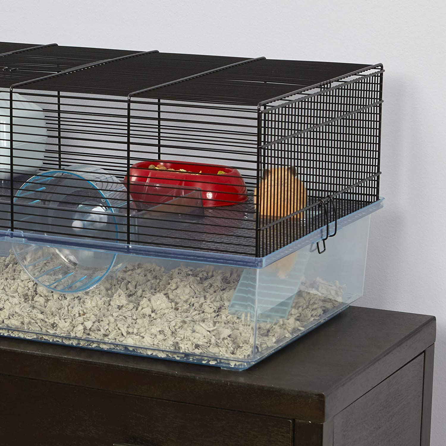 Favola Hamster Cage Includes Free Water Bottle, Exercise Wheel, Food Dish & Hamster Hide-Out Large Hamster Cage Measures 23.6L X 14.4W X 11.8H-Inches & Includes 1-Year Manufacturer'S Warranty Animals & Pet Supplies > Pet Supplies > Small Animal Supplies > Small Animal Habitats & Cages Ferplast spa   
