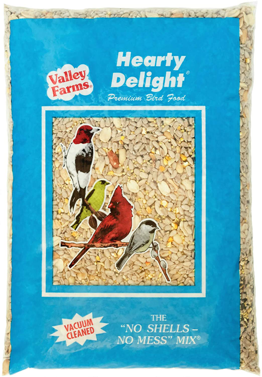 Hearty Delight Wild Bird Food Animals & Pet Supplies > Pet Supplies > Bird Supplies > Bird Food Valley Farms 4 Pound (Pack of 1)  