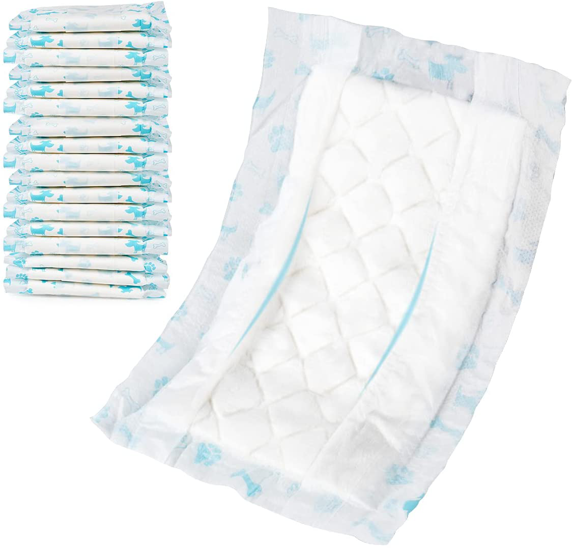 Leopinky Disposable Dog Diaper Booster Pads, Dog Diaper Liners for Male & Female Dogs, Inserts Fit Most Puppy Diapers - Pet Belly Bands and Male Dog Wraps XS-100 Count / M-100 Count / L-50 Count Animals & Pet Supplies > Pet Supplies > Dog Supplies > Dog Diaper Pads & Liners Leopinky L - 50 Count  