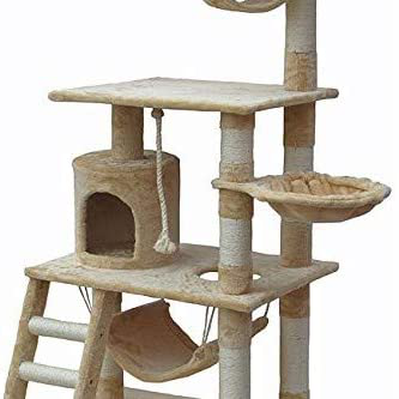 Go Pet Club 62-Inch Cat Tree Animals & Pet Supplies > Pet Supplies > Cat Supplies > Cat Furniture Go Pet Club   