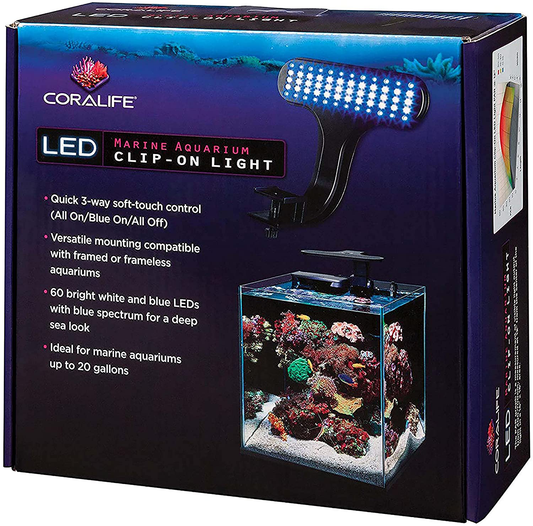 Coralife Marine Aquarium Clip-On LED Light Animals & Pet Supplies > Pet Supplies > Fish Supplies > Aquarium Lighting Coralife   