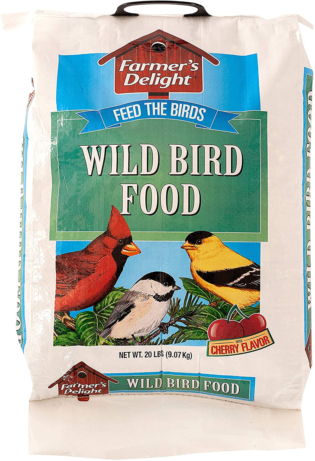 Wagner'S 53002 Farmer'S Delight Wild Bird Food with Cherry Flavor, 10-Pound Bag Animals & Pet Supplies > Pet Supplies > Bird Supplies > Bird Food Wagner's 20-Pound Bag  