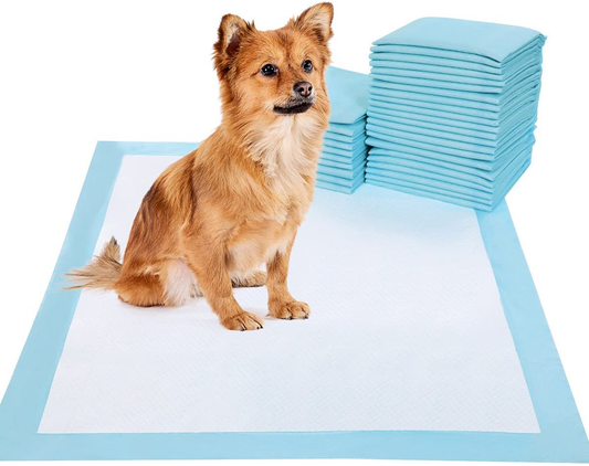 BESTLE Pet Training and Puppy Pads Pee Pads for Dogs 22"X22" Super Absorbent & Leak-Proof Animals & Pet Supplies > Pet Supplies > Dog Supplies > Dog Diaper Pads & Liners BESTLE   