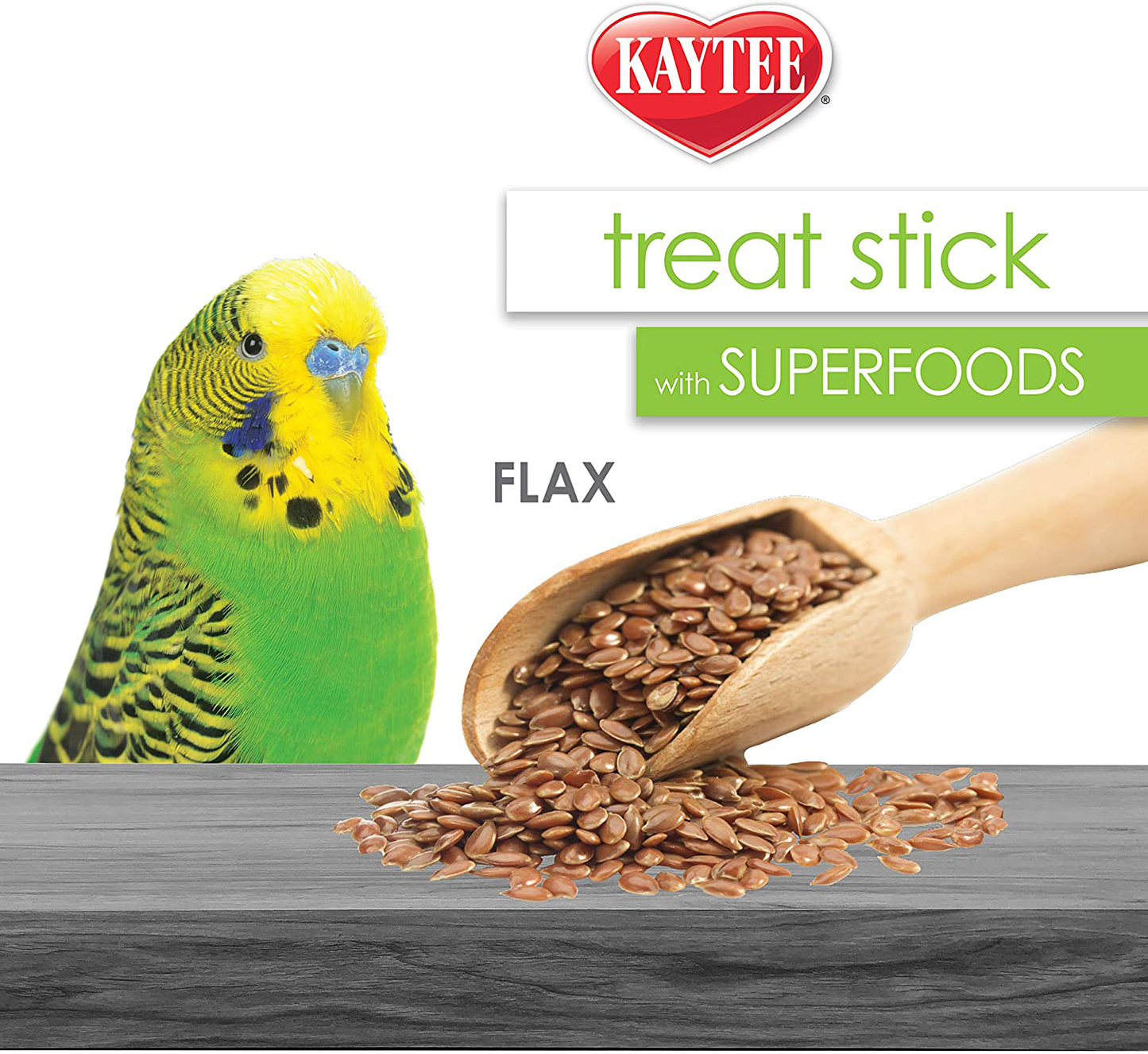 Kaytee Flax Avian Treat Stick with Superfood Animals & Pet Supplies > Pet Supplies > Bird Supplies > Bird Treats Kaytee   