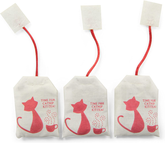 Petlinks Tea Zing Cat Toy Catnip Tea Bag Toys, 3 Pack Animals & Pet Supplies > Pet Supplies > Cat Supplies > Cat Toys Petlinks   