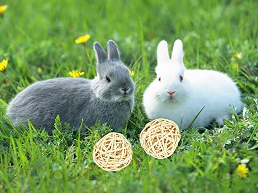 QHZAHNG Bunny Grass House,Natural Handmade Edible Foldable Comfortable Grass Nest for Rabbits，Bunny, Guinea Pig, Little Animals, Play Paradise Grass Nest。