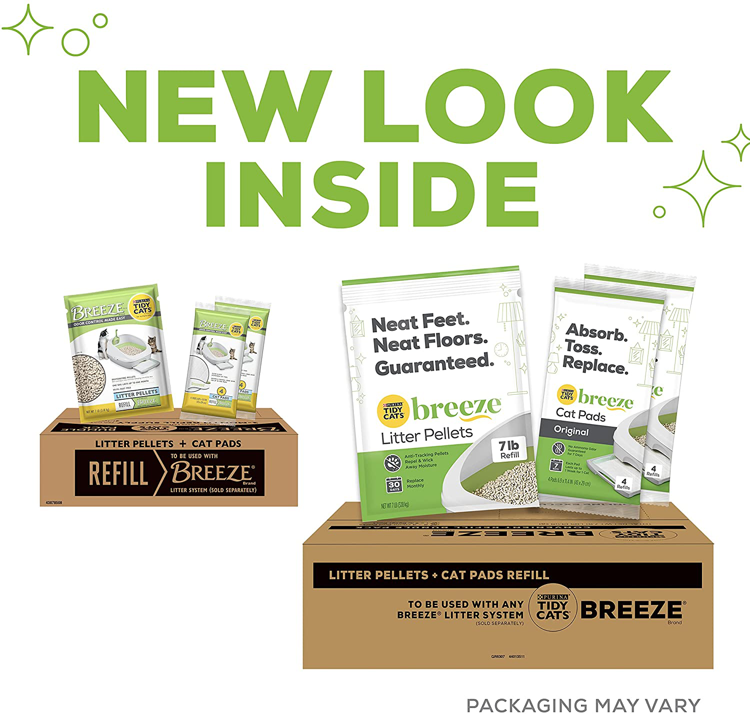 Purina Tidy Cats Breeze Litter System Bundle Pads Pellets