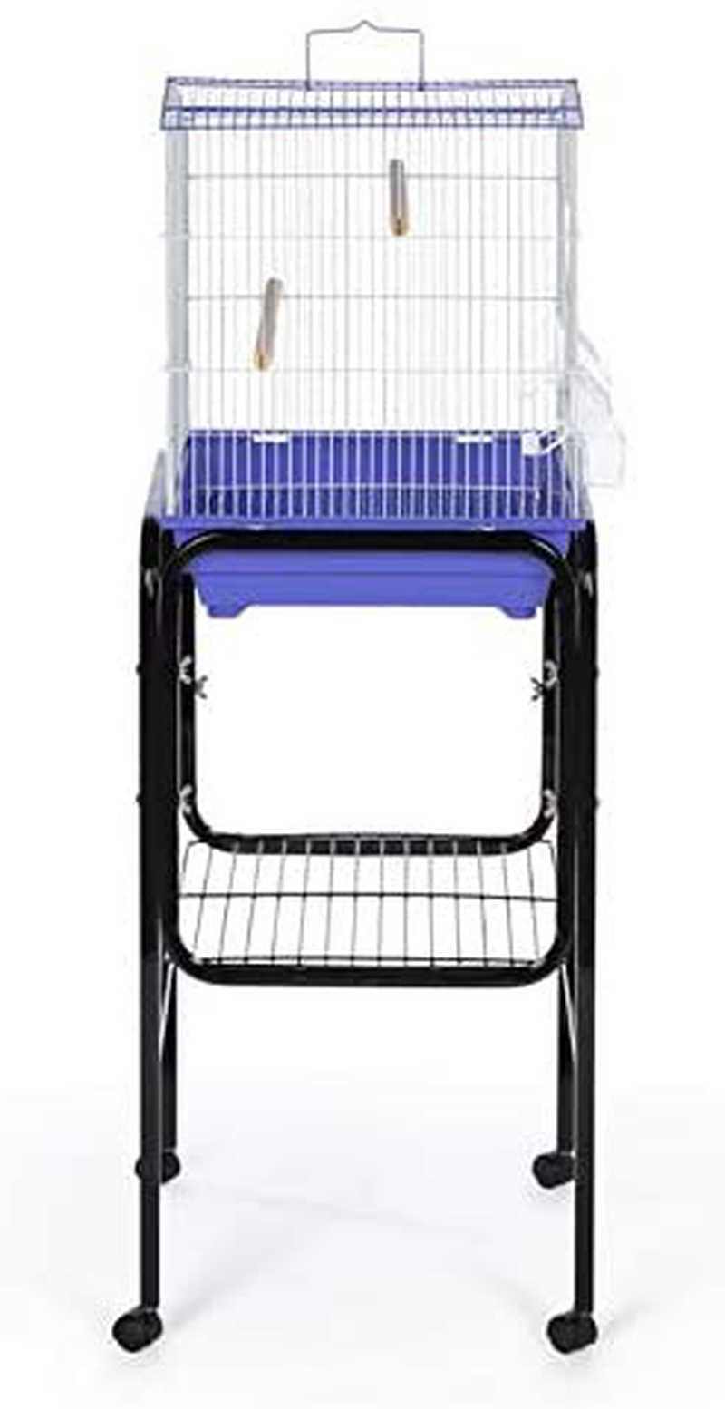 Prevue Pet Products Bird Cage Stand with Shelf, Black (SP445BLK) Animals & Pet Supplies > Pet Supplies > Bird Supplies > Bird Cages & Stands Prevue Pet Products   