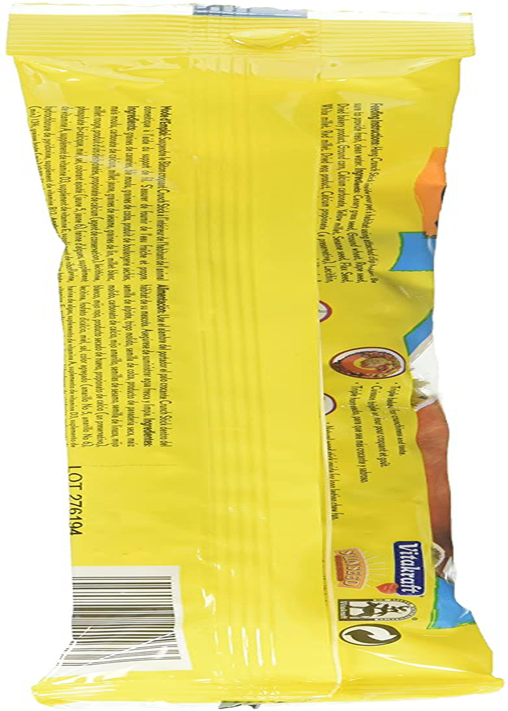 Vitakraft Triple Baked Crunch Sticks with Egg and Honey Canary Treat (3 Packs / 2 Treats per Pack) Animals & Pet Supplies > Pet Supplies > Bird Supplies > Bird Treats Vitakraft   