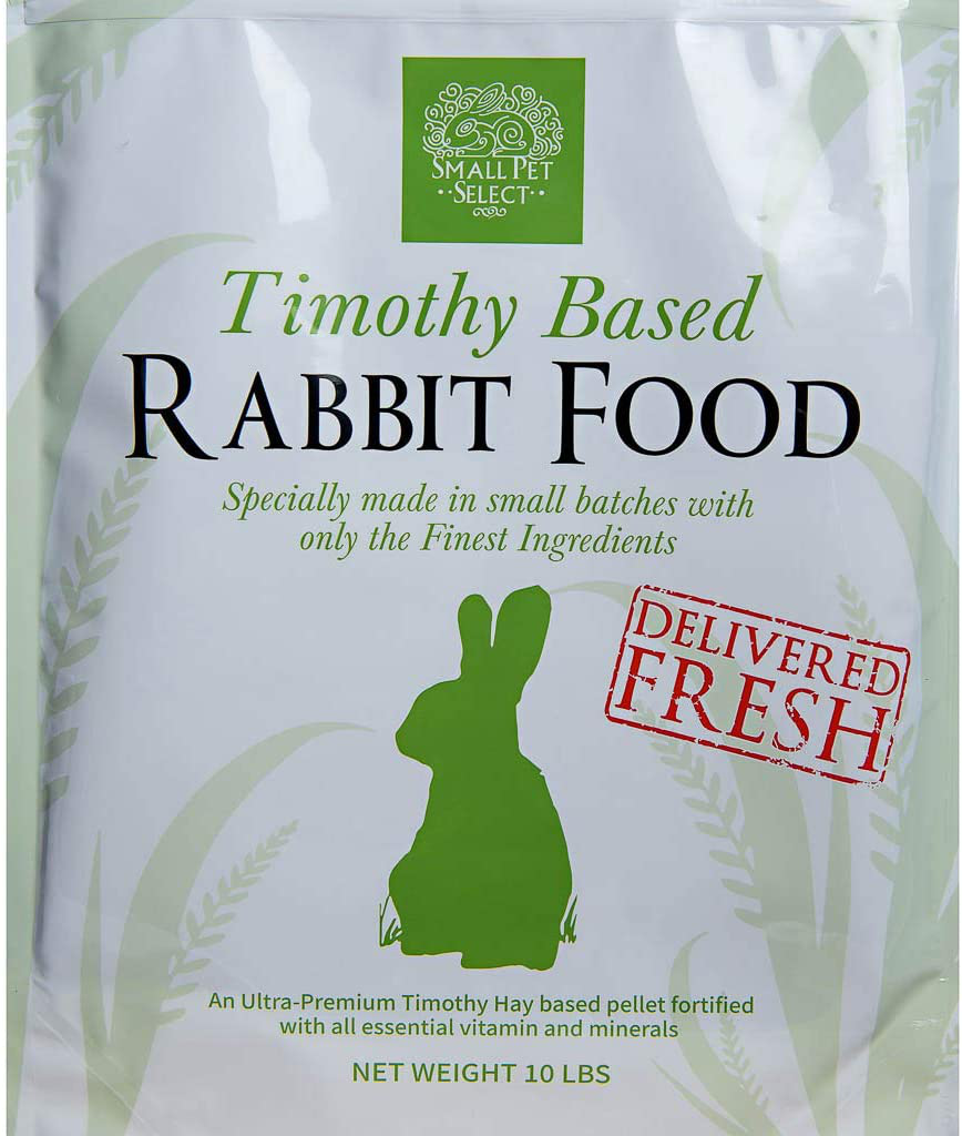 Timothy based rabbit sales pellets