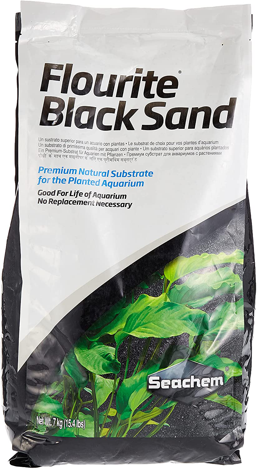 Flourite Black Sand, 15.4 Pound (Pack of 1) Animals & Pet Supplies > Pet Supplies > Fish Supplies > Aquarium Gravel & Substrates Seachem   