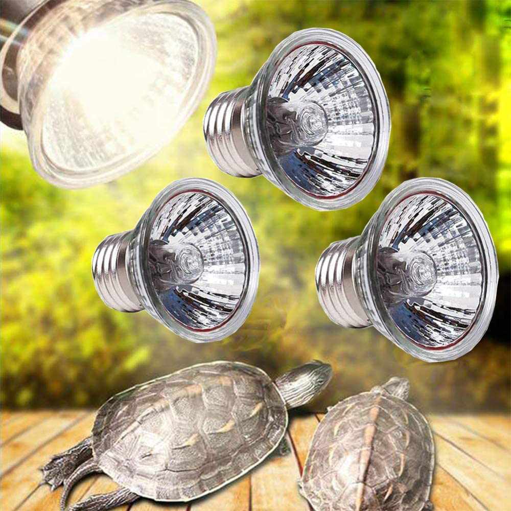 Meiyiu UVB Reptile Heat Lamp Bulb,25W/50W/75W UVB 3.0 Full Spectrum Reptile Lamp Bulb Turtle Basking UV Light Bulbs Sunbathe Heat Lamp Amphibians Lizards Temperature Controller Animals & Pet Supplies > Pet Supplies > Reptile & Amphibian Supplies > Reptile & Amphibian Habitats Meiyiu 75w 3 Pack 