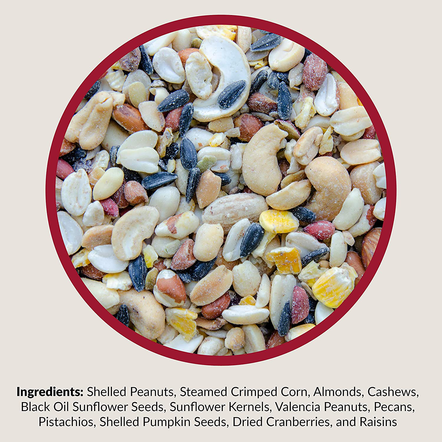 Lyric 2647417 Fruit & Nut High Energy Wild Bird Food, 20 Lb Animals & Pet Supplies > Pet Supplies > Bird Supplies > Bird Food Lyric   