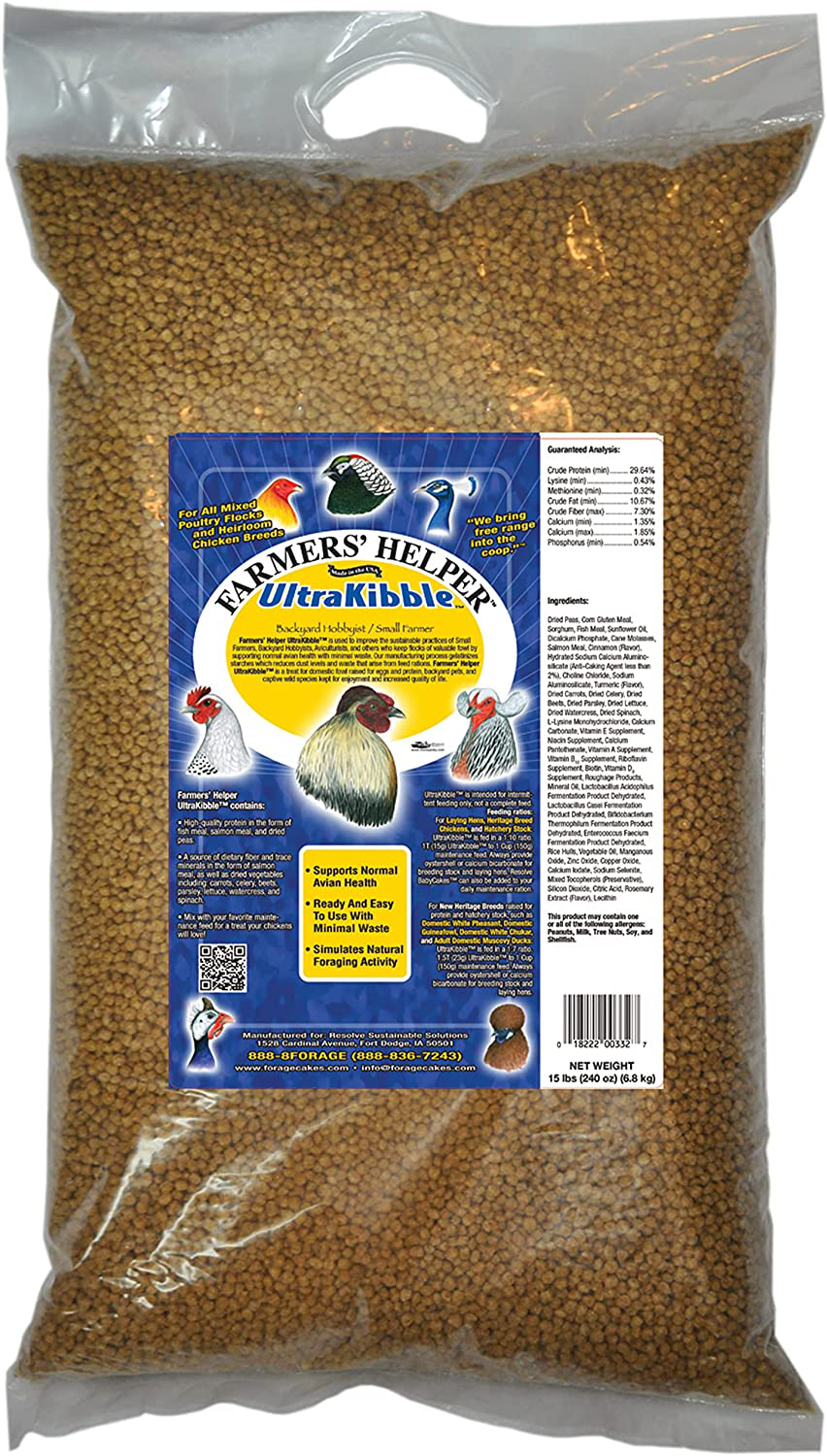 C&S Ultrakibble 15 Pounds Animals & Pet Supplies > Pet Supplies > Bird Supplies > Bird Treats C&S   