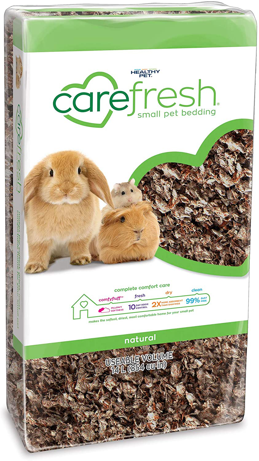 Carefresh 99% Dust-Free Natural Paper Small Pet Bedding with Odor Control, 14 L Animals & Pet Supplies > Pet Supplies > Small Animal Supplies > Small Animal Bedding Carefresh   