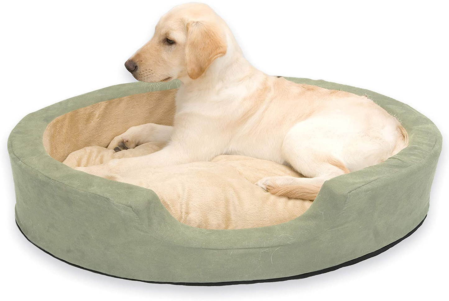 K&H PET PRODUCTS Heated Thermo-Snuggly Sleeper Indoor Pet Bed for Dogs, Multiple Sizes Animals & Pet Supplies > Pet Supplies > Cat Supplies > Cat Beds K&H PET PRODUCTS Recyclable Box Large (24" x 31") 
