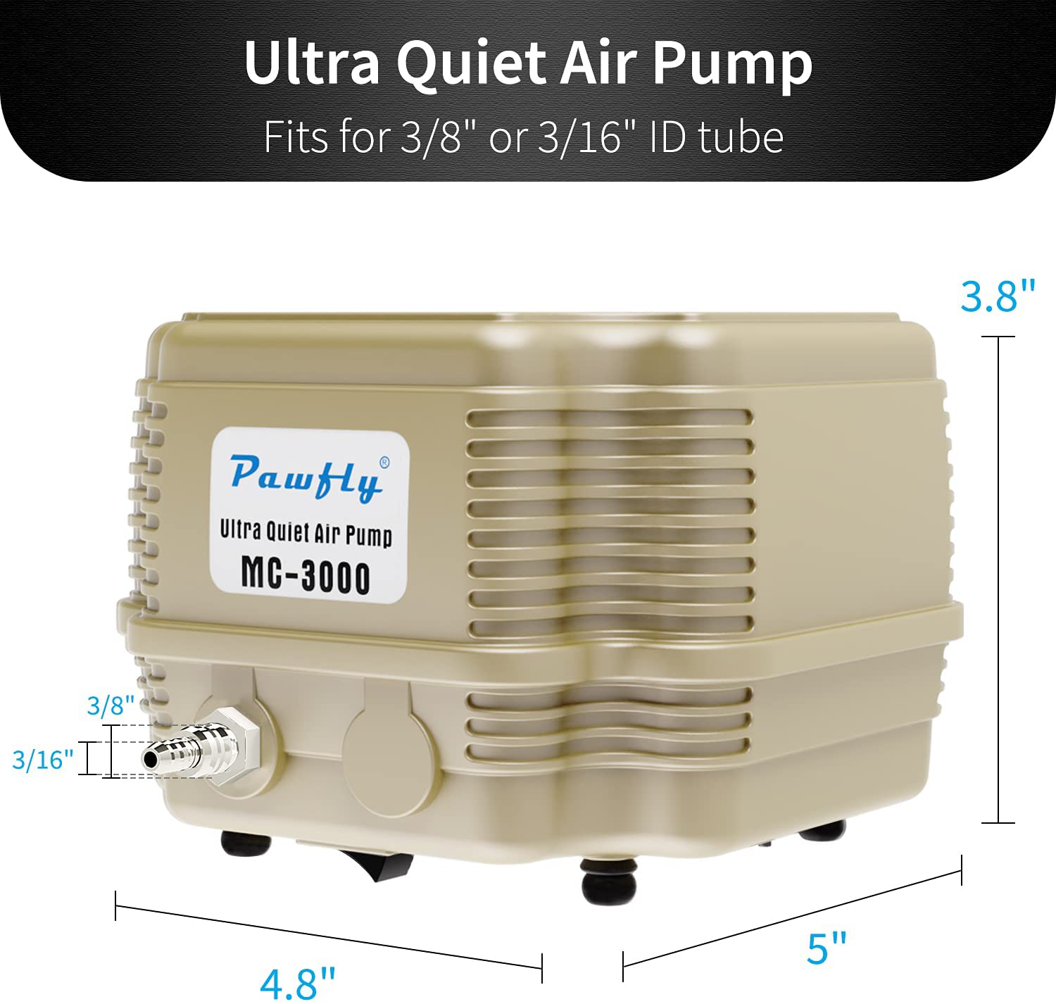 Ultra Low Noise Oxygen Pump Air Pump Fish Tank Oxygen Pump Oxygen