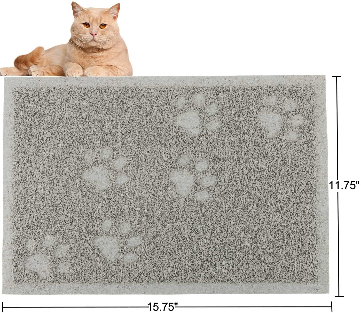 URDOGSL Cat Litter Mat, Premium Durable Cat Litter Trapping Mat for Li –  KOL PET
