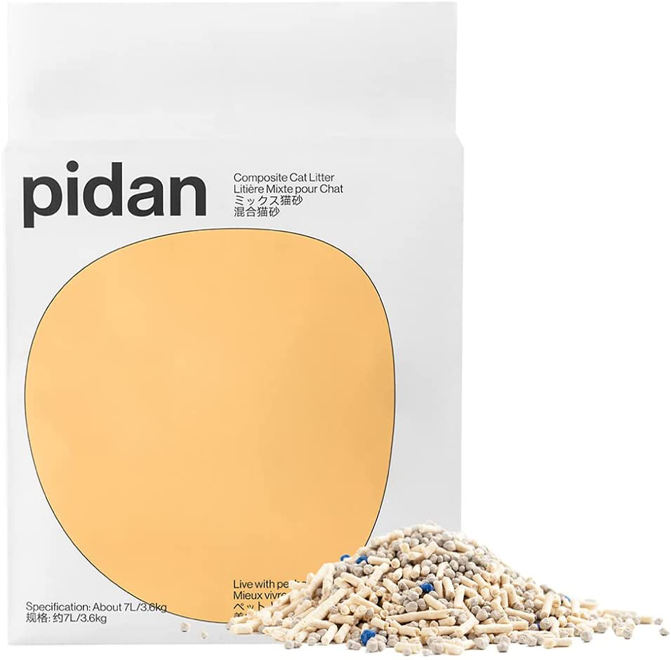Pidan Mix Cat Litter Tofu Cat Litter with Bentonite Absorbent and Fast Drying Tofu Cat Litter Selected Quality Pea Dregs Solubility in Water Vacuum