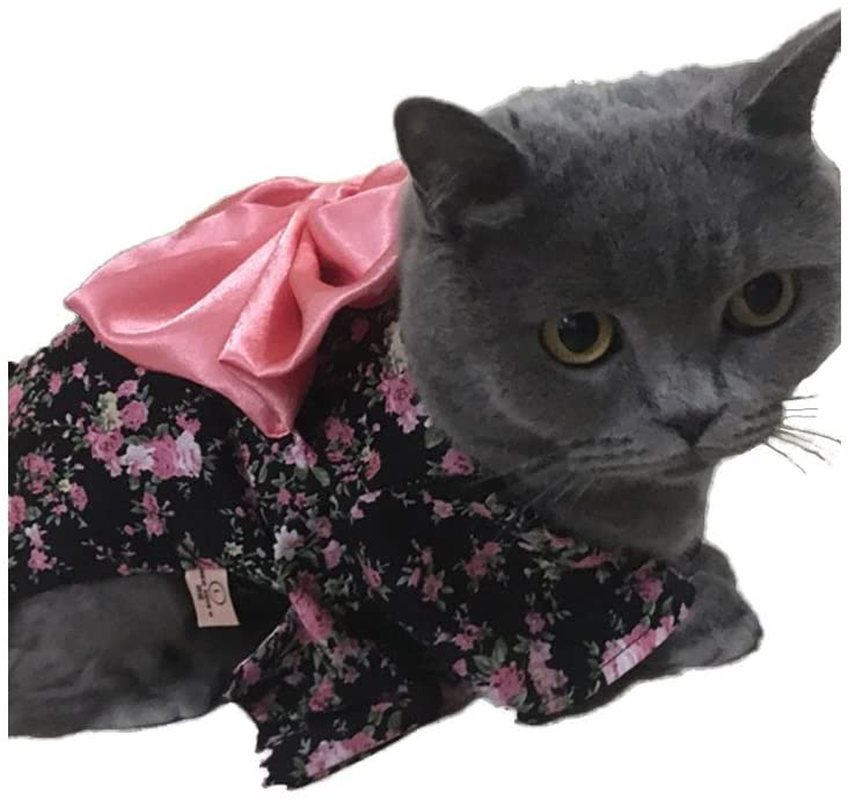 Weeh Dog Costume Halloween Cat Clothing Cosplay Japan Kimono Pet Clothes for Doggy Kitty Rabbits Pig Fun