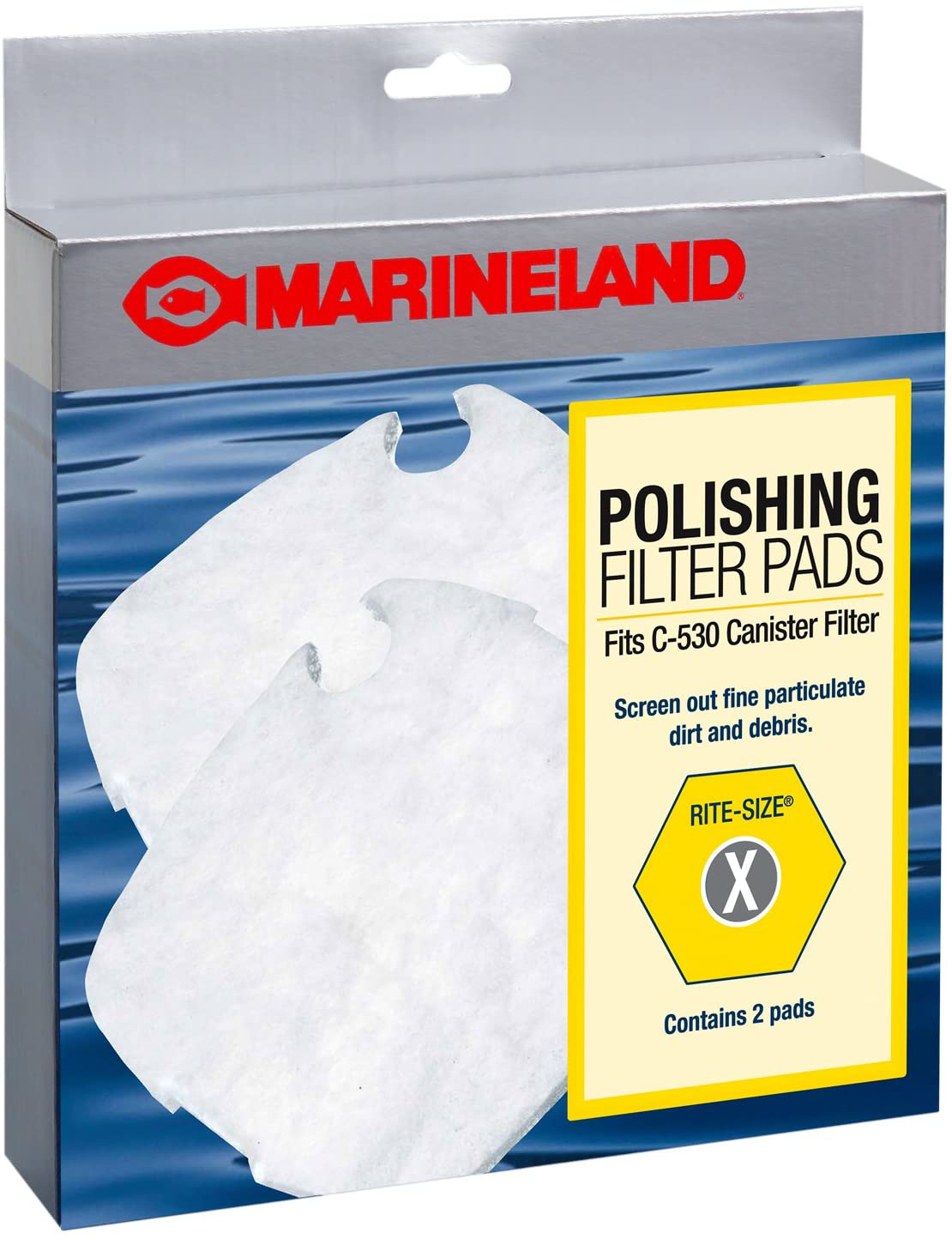 Marineland Polishing Filter Pads, Mechanical Filtration for Canister Filters Animals & Pet Supplies > Pet Supplies > Fish Supplies > Aquarium Filters Marineland c-series/magniflow 530  