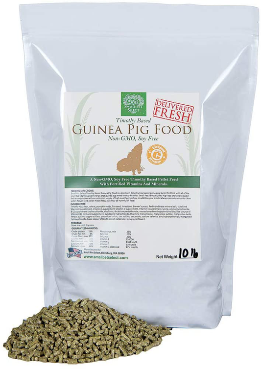 Small Pet Select-Premium Guinea Pig Pellet Food, Non-Gmo, Soy Free. Local Ingredients in Pacific Northwest Animals & Pet Supplies > Pet Supplies > Small Animal Supplies > Small Animal Food Small Pet Select   