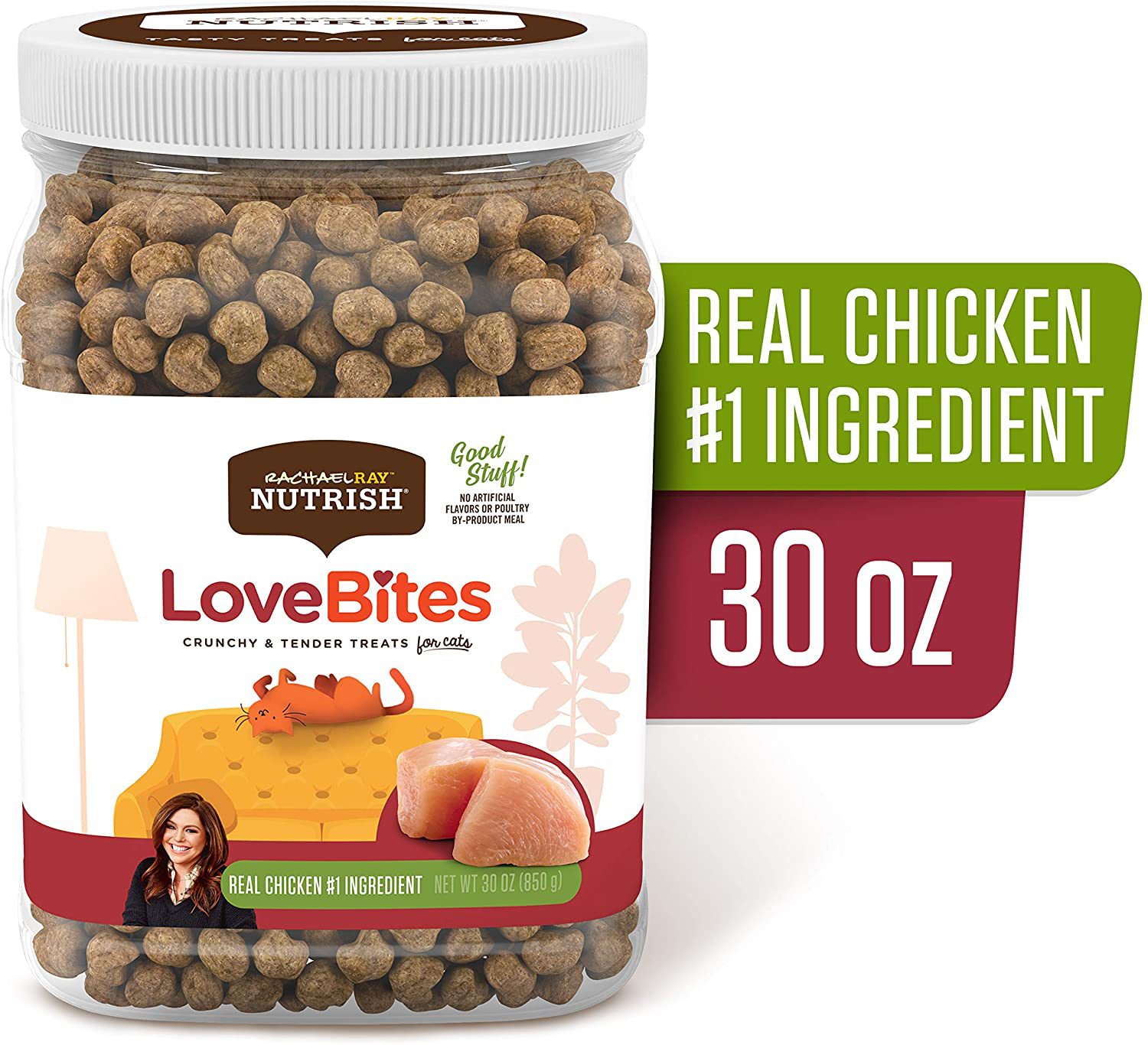 Rachael Ray Nutrish Cat Treats Animals & Pet Supplies > Pet Supplies > Cat Supplies > Cat Treats Rachael Ray Nutrish   