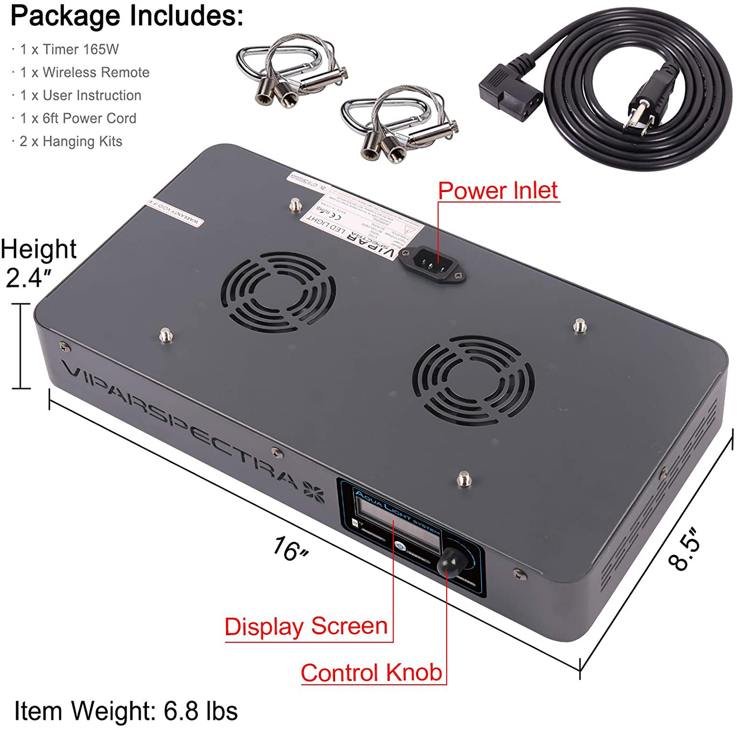 Viparspectra clearance aquarium light