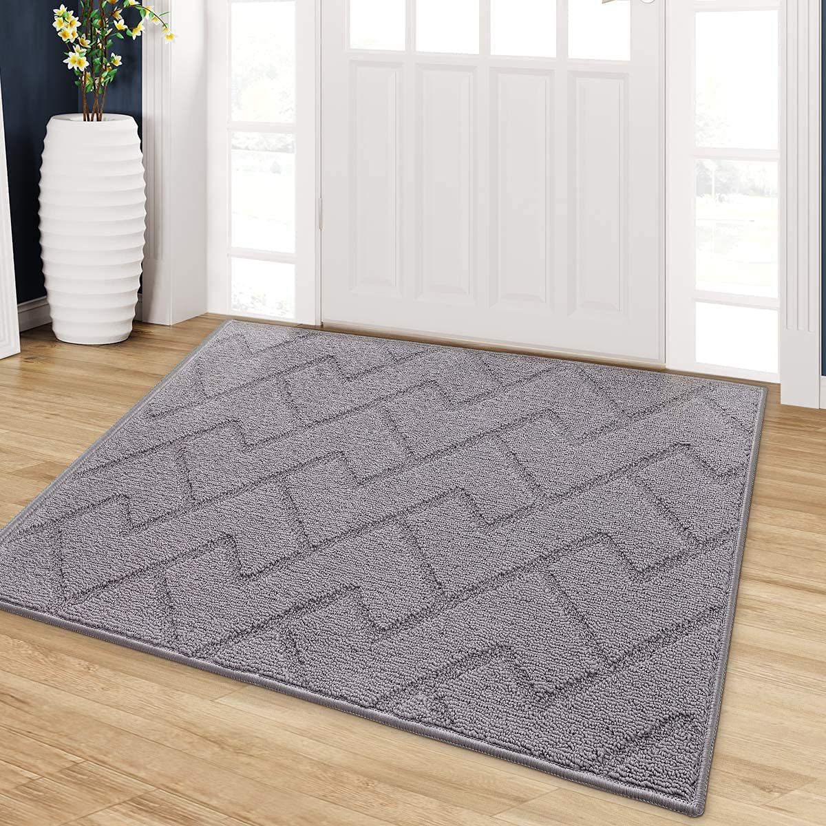 Door Mat, Indoor Doormat, 24x35 Front Back Door Non-Slip Rug