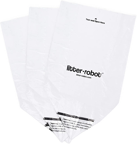 Litter-Robot Waste Drawer Liners by Whisker, 50-Pack - Litter Box Liner Bags, Custom Fit for Litter-Robot 3, 9-11 Gallons of Capacity… Animals & Pet Supplies > Pet Supplies > Cat Supplies > Cat Litter Box Liners Whisker 50 Count (Pack of 1)  