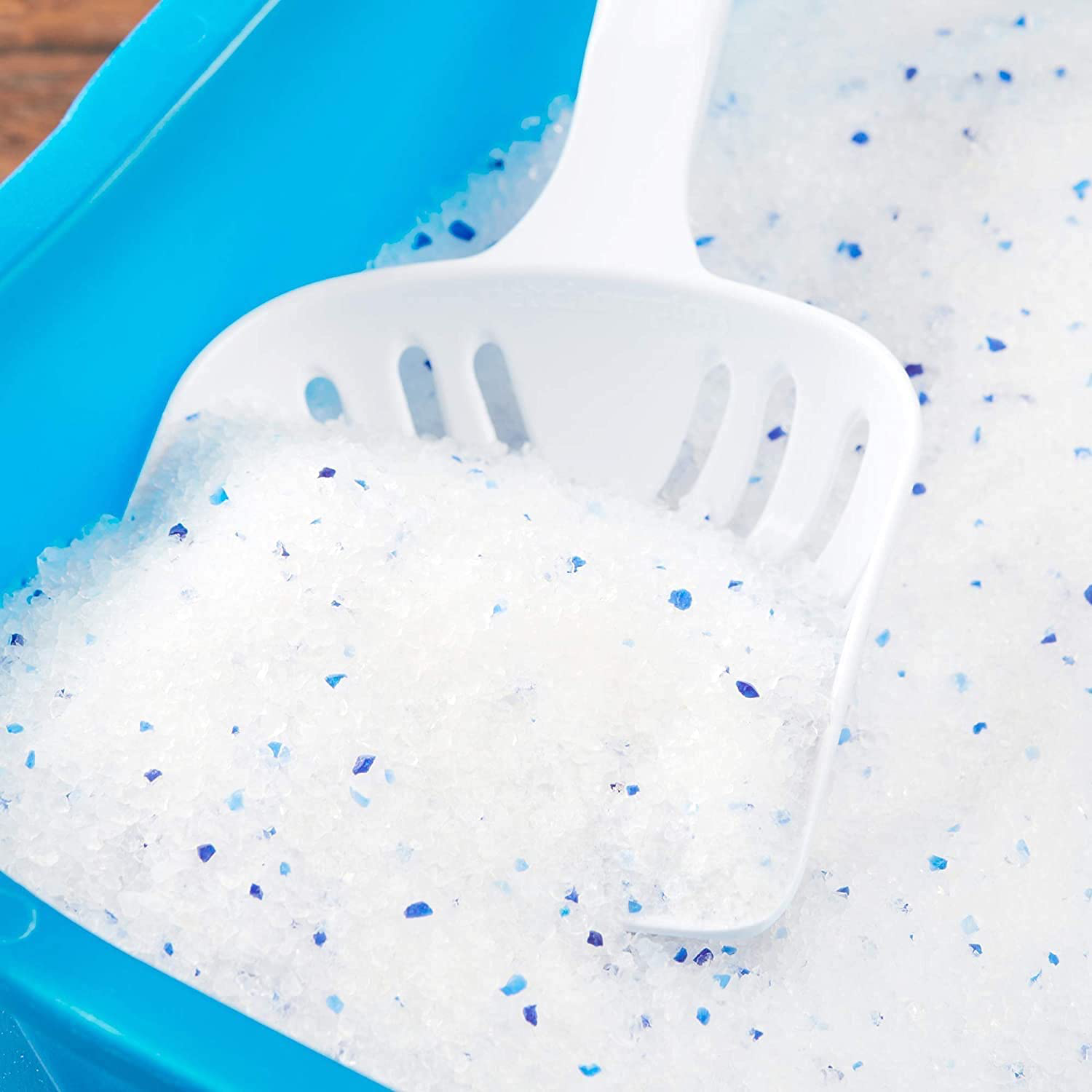 Vibrant cat litter sales crystals