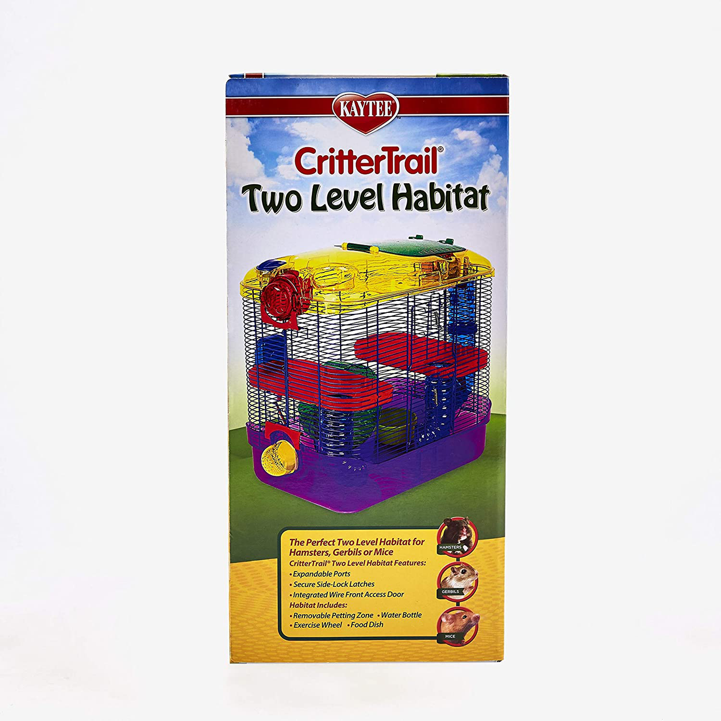 Kaytee Crittertrail Two Level Habitat Animals & Pet Supplies > Pet Supplies > Small Animal Supplies > Small Animal Habitat Accessories Central Garden & Pet   