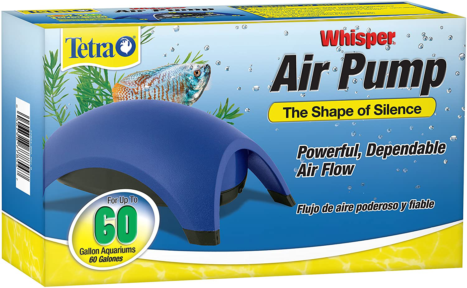 Tetra Whisper Easy to Use Air Pump for Aquariums (Non-Ul)