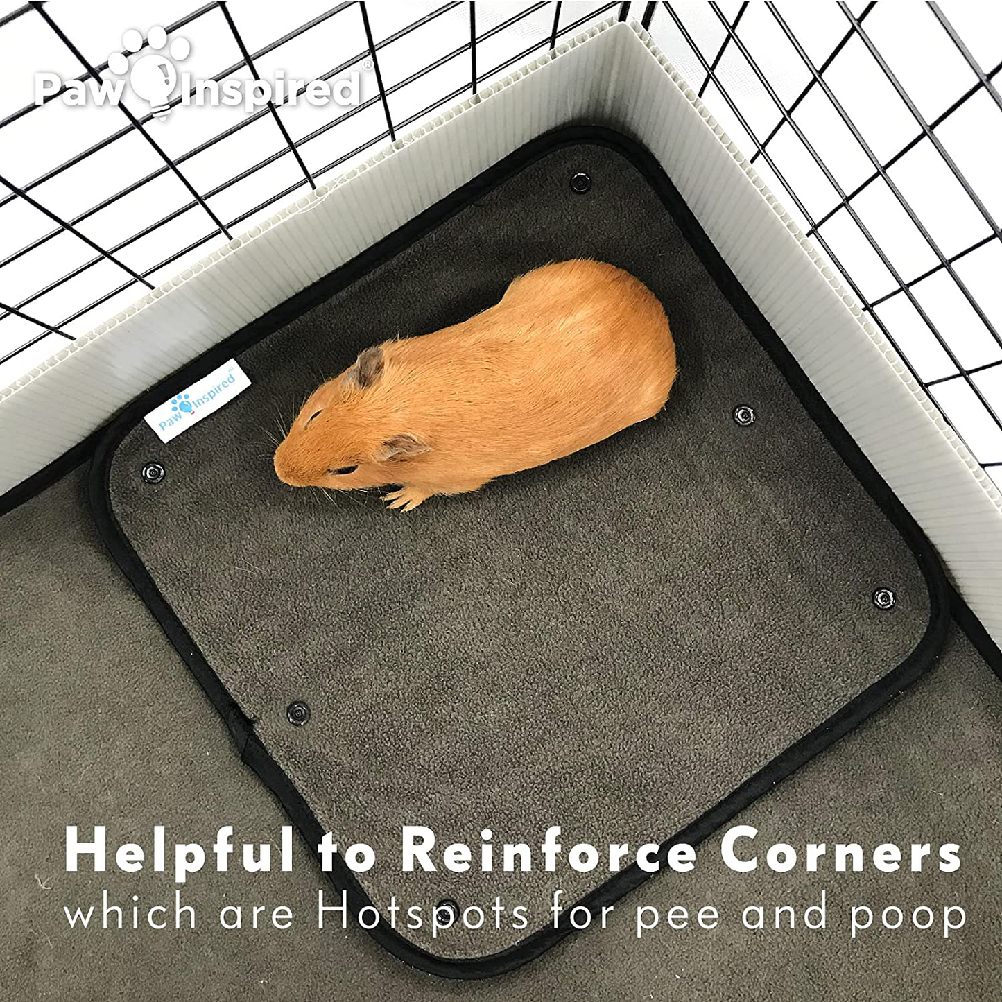 Guinea pig fleece sales bedding odor control