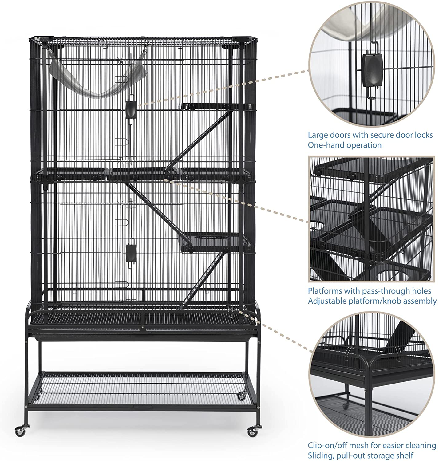 Prevue Pet Products Deluxe Critter Cage Animals & Pet Supplies > Pet Supplies > Small Animal Supplies > Small Animal Habitats & Cages Prevue Pet Products   