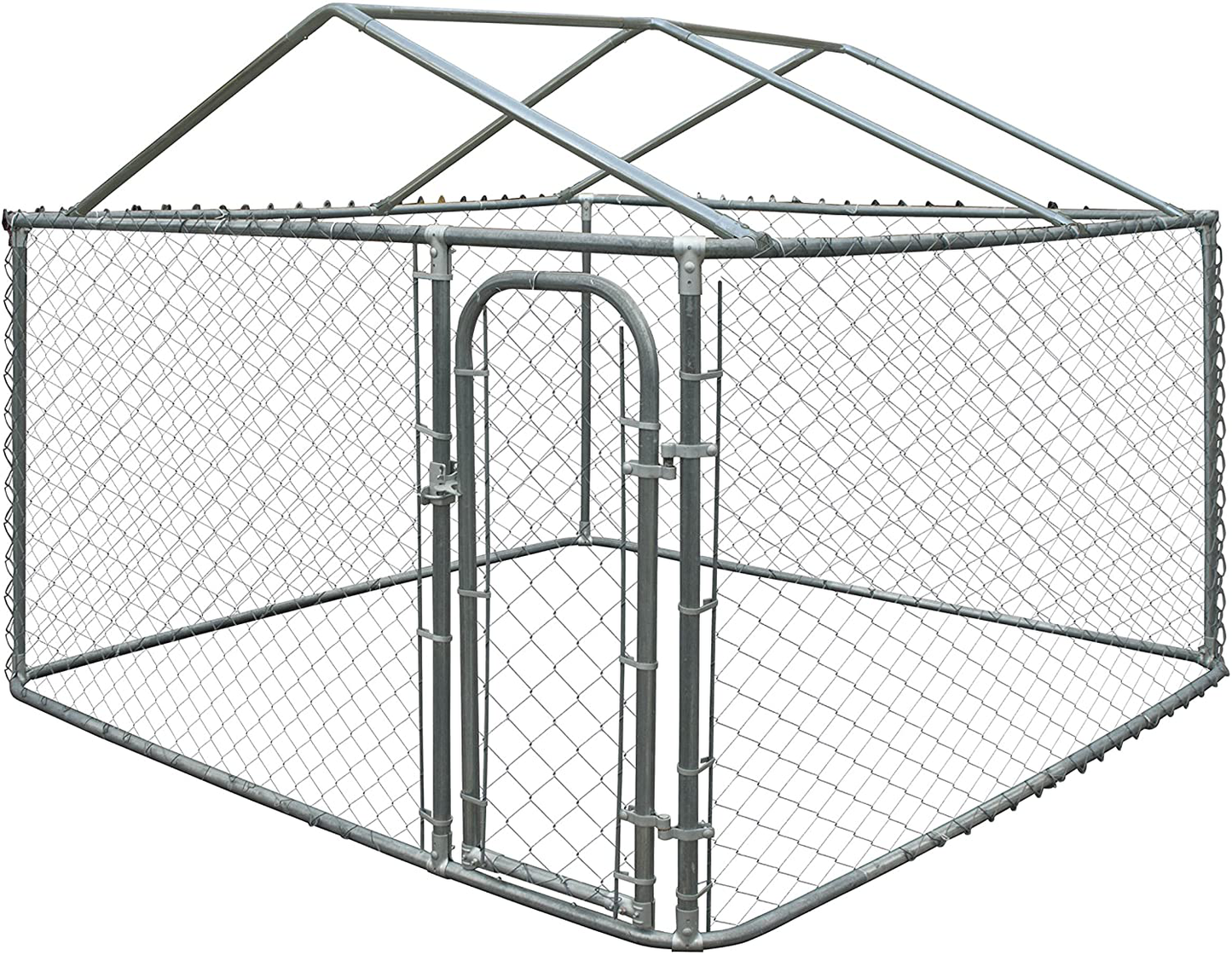 ALEKO DKF13X7 Pet Kennel Roof Support Frame Dog Playpen Steel for 13 X 7.5 Feet Kennels