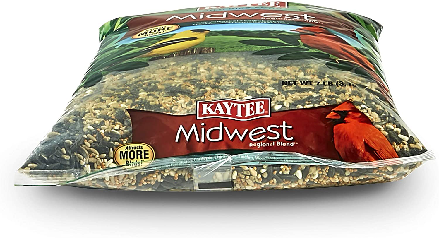 Kaytee Midwest Regional Wild Bird Blend, 7-Pound Bag Animals & Pet Supplies > Pet Supplies > Bird Supplies > Bird Food Kaytee   