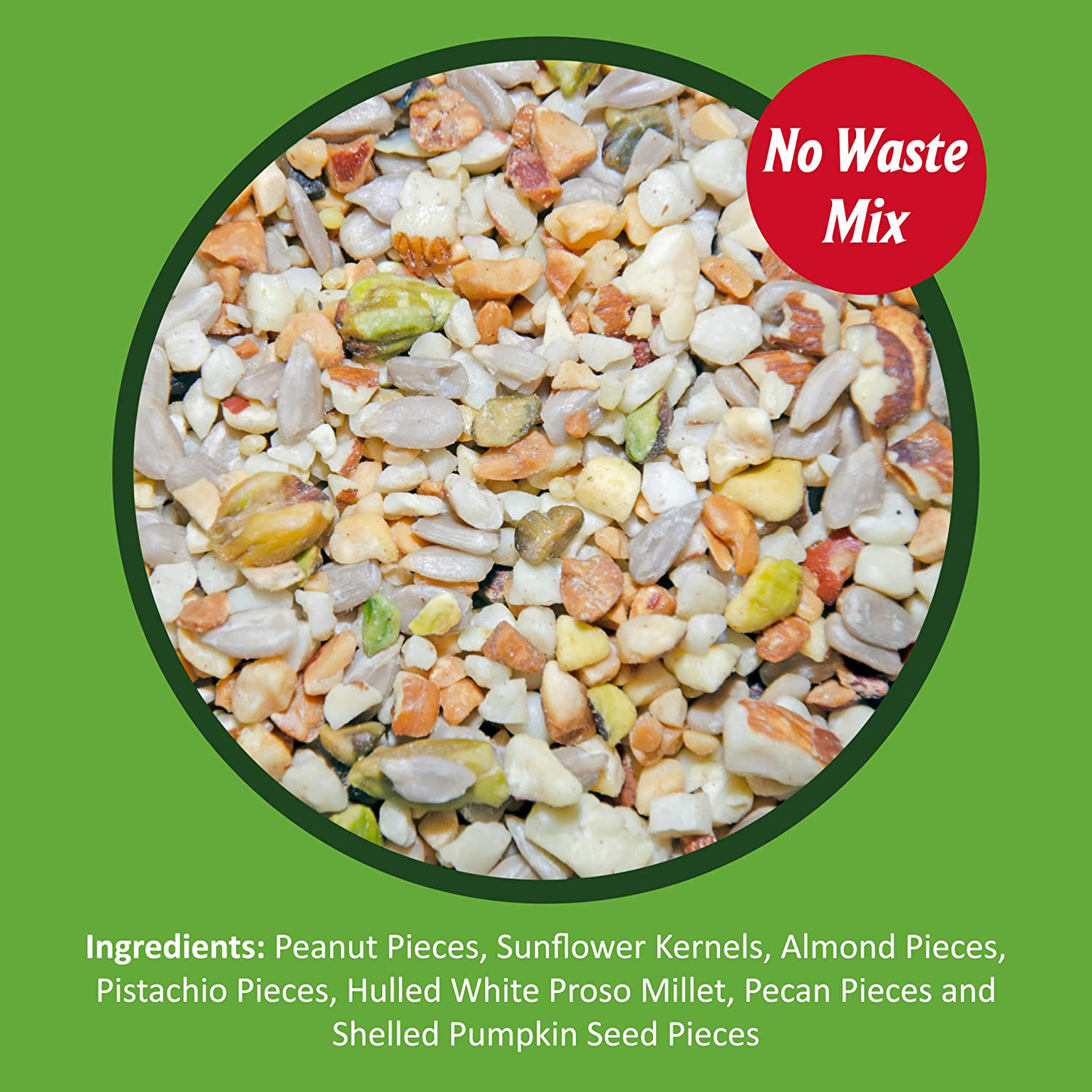 Lyric 2647440 Fine Tunes No Waste Bird Seed Mix, 15 Lb Animals & Pet Supplies > Pet Supplies > Bird Supplies > Bird Food Lyric   