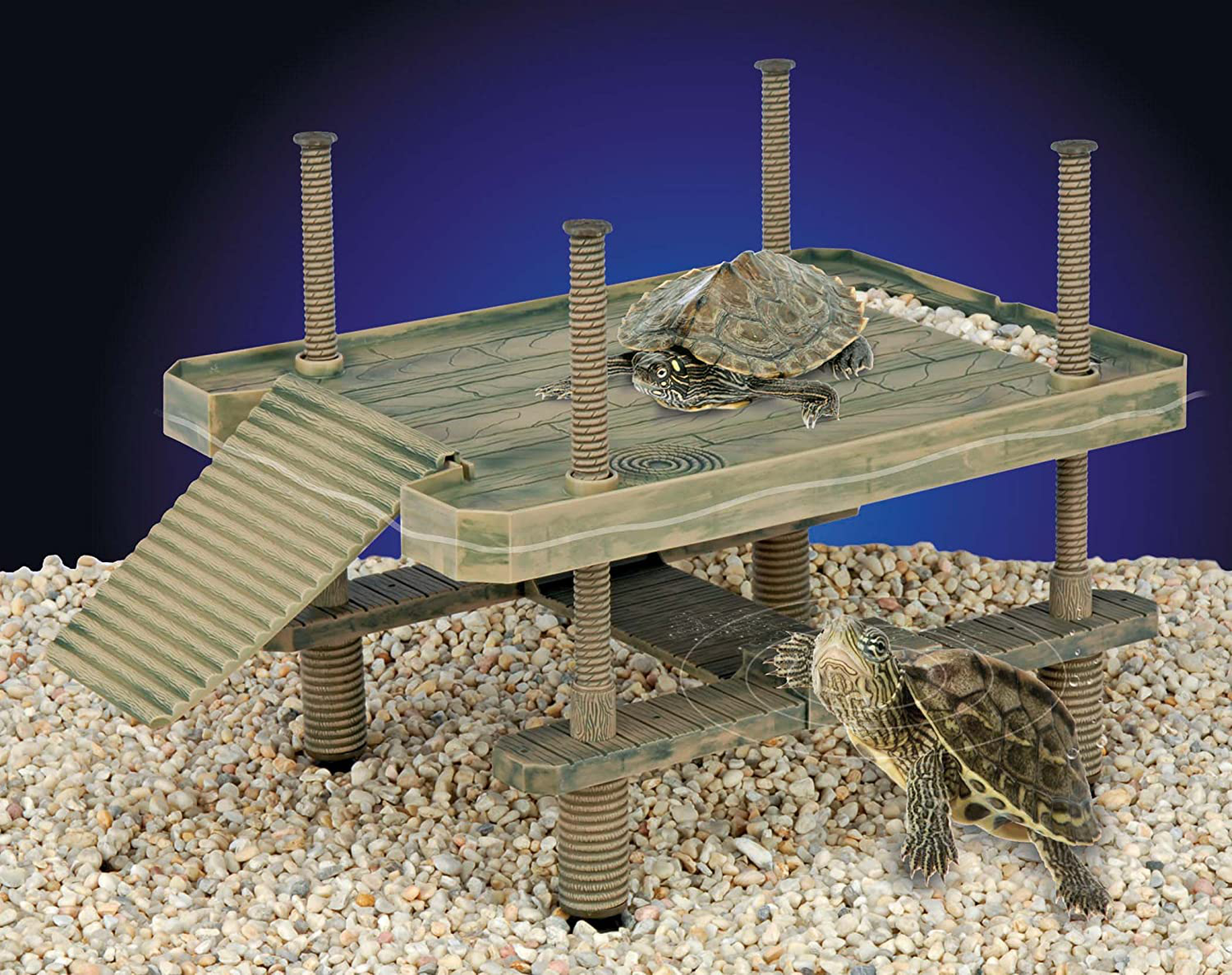 Penn-Plax Reptology Life Science Floating Turtle-Pier Basking Platform