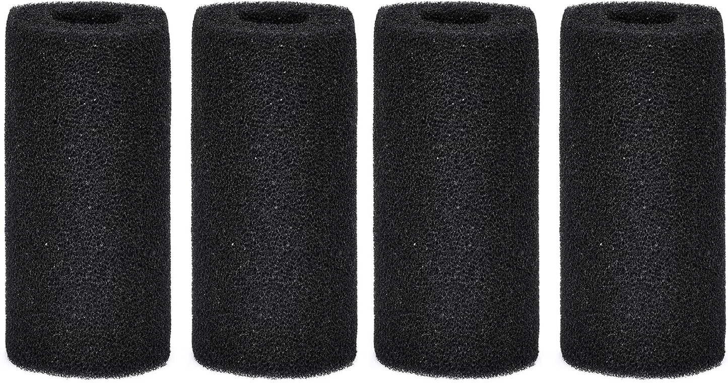 WEAVERBIRD 4PCS Pre-Filter Foam Sponge Roll Aquarium Filter Intake Cover for Aquarium Fish Tank Animals & Pet Supplies > Pet Supplies > Fish Supplies > Aquarium Filters WEAVERBIRD   