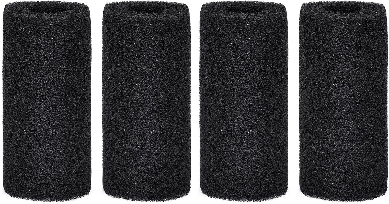 WEAVERBIRD 4PCS Pre-Filter Foam Sponge Roll Aquarium Filter Intake Cover for Aquarium Fish Tank Animals & Pet Supplies > Pet Supplies > Fish Supplies > Aquarium Filters WEAVERBIRD   