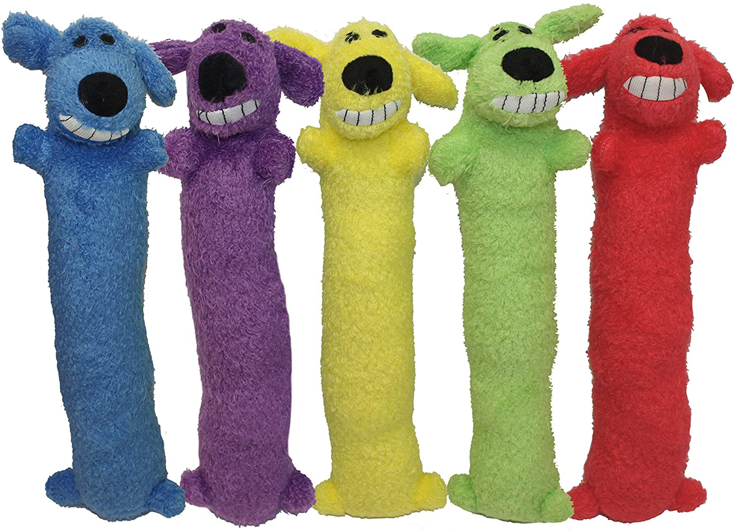 Multipet Loofa Dog Plush Dog Toy (Colors May Vary) Animals & Pet Supplies > Pet Supplies > Dog Supplies > Dog Toys Multipet Large 18 Inch  