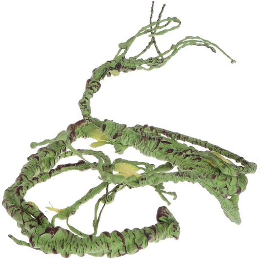 PIVBY Flexible Bend-A-Branch Jungle Vines Pet Habitat Decor Reptile Plants Terrarium for Lizard,Frogs, Snakes and More Reptiles Climbing (Fat:0.7943.31 Inch) Animals & Pet Supplies > Pet Supplies > Reptile & Amphibian Supplies > Reptile & Amphibian Habitat Accessories PIVBY   