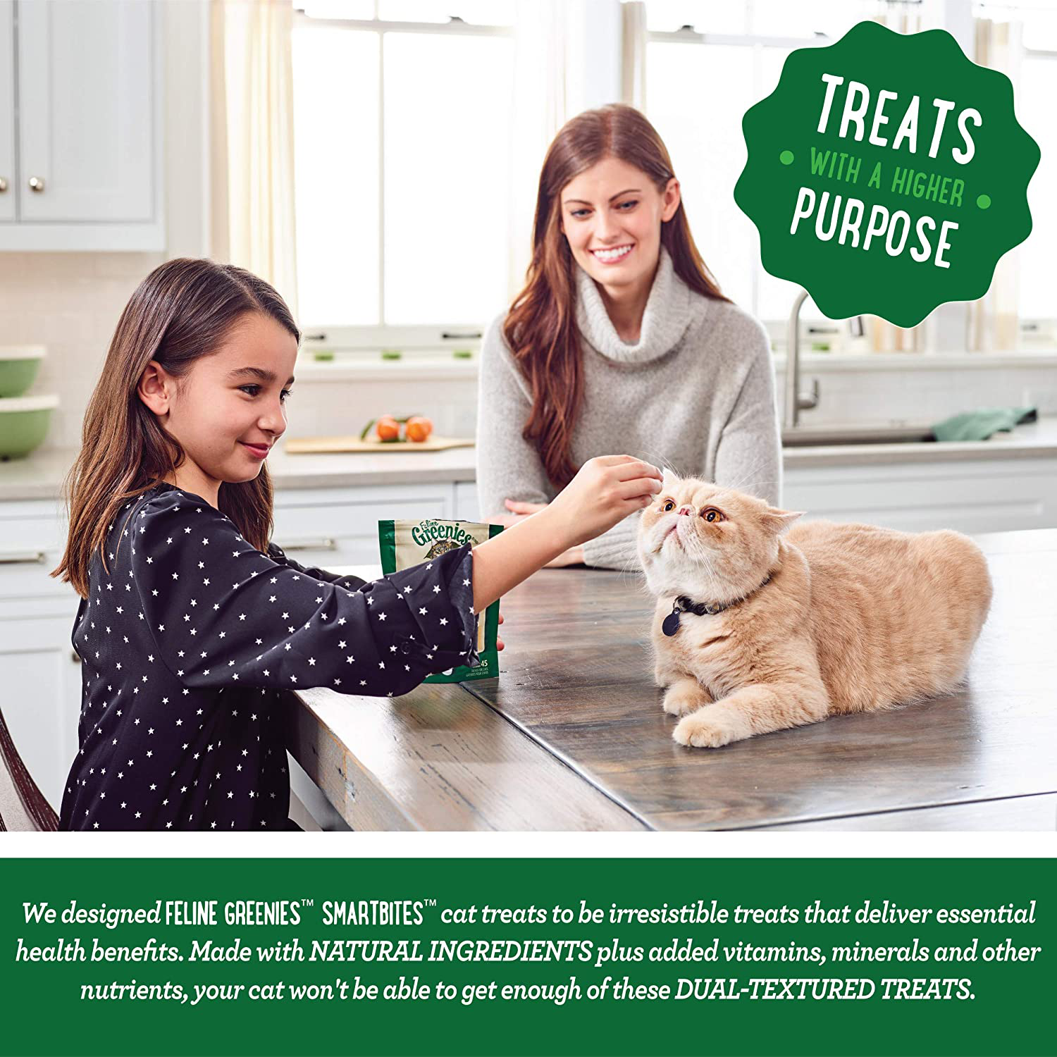 Greenies Feline SMARTBITES Healthy Skin and Fur, Chicken and Salmon Flavors, All Bag Sizes Animals & Pet Supplies > Pet Supplies > Cat Supplies > Cat Treats Greenies   