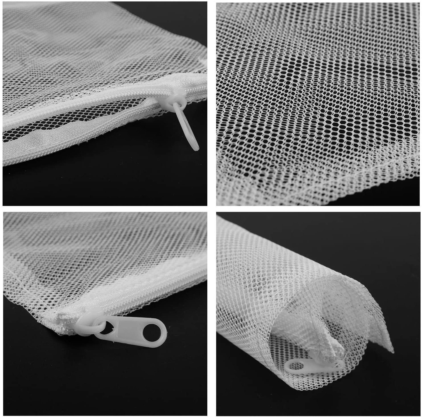 Onwon 10 Pieces Aquarium Filter Bags Fish Tank Media Mesh Filter Bags Net Bag with Zipper for Charcoal Pelletized Remove Activated Carbon, Biospheres, Ceramic Rings Animals & Pet Supplies > Pet Supplies > Fish Supplies > Aquarium Gravel & Substrates Onwon   