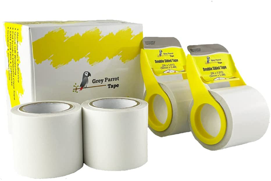 Greyparrot Cat Scratch Deterrent Furniture Protector Tape for Sofa, Doors, Clear Couch Protectors from Cats Scratching, anti Cat Scratch Tape Guards, Cat Couch Corner Protectors, Double Sided Tape Animals & Pet Supplies > Pet Supplies > Cat Supplies > Cat Furniture GreyParrot Tape   